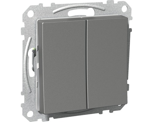 Str mbrytare SCHNEIDER ELECTRIC Exxact Dubbeltrapp Antracit 1820326 Str mbrytare SCHNEIDER ELECTRIC Exxact Dubbeltrapp Antracit 1820326