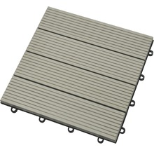 Trädäck av träkomposit