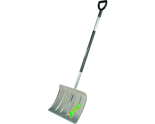 Snöskyffel med D-handtag och aluminiumblad