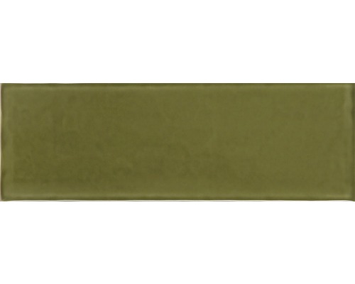 Kakel Emo oliv glossy 10x30cm