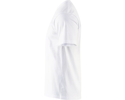 Vit t-shirt i profil