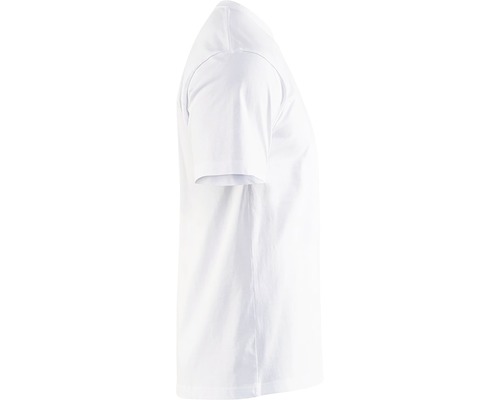 Vit T-shirt i profil
