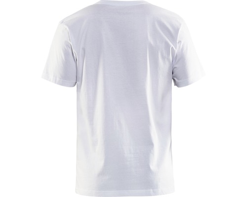 Vit t-shirt bakifrån