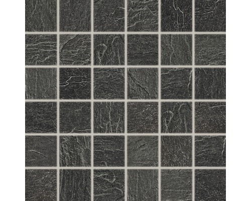 Mosaik Cliff svart 30x30 cm