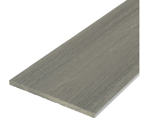 Komposittrall DoubleDeck+ Täckbräda silver/antracit 10x170x2800 mm Träplatta för inomhusbruk