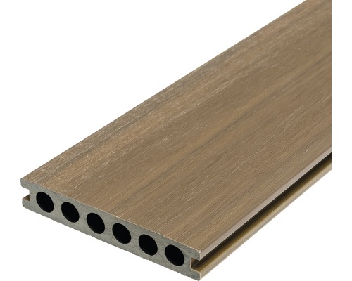 Komposittrall DoubleDeck+ Trall coffee/nougat 23x140x2800 mm Komposittrall DoubleDeck+ Trall coffee/nougat 23x140x2800 mm