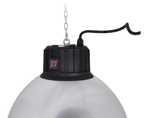 Hänglampa med kedja och strömbrytare