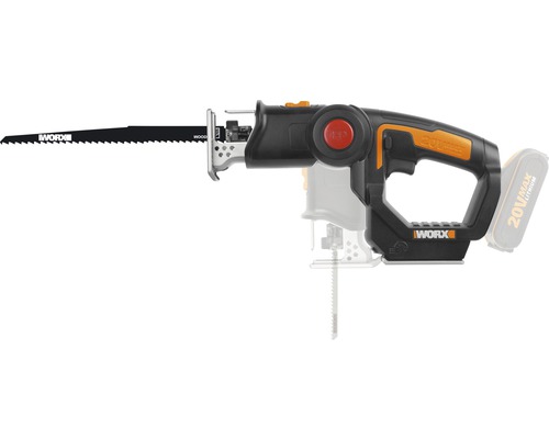 Worx batteridriven tigersåg med sågblad
