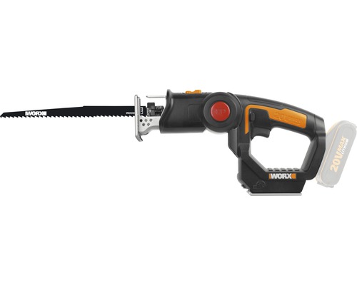 Worx batteridriven tigersåg med sågblad och batteri
