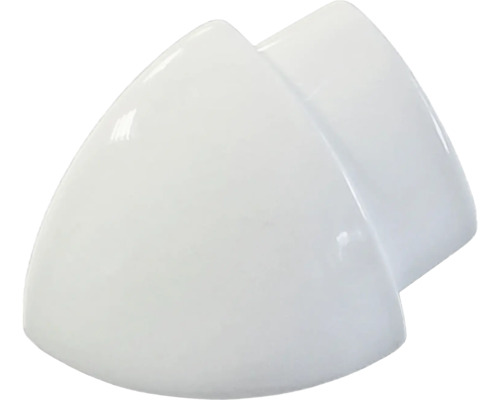 Innerhörn DURAL till durondell DRAC 1030-YI vit metall 10 mm 2 styck
