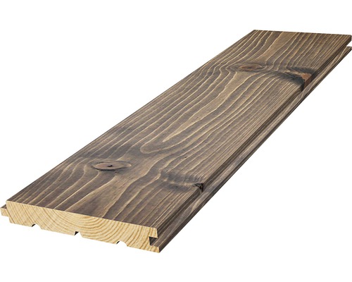 Massivt trägolv MOELVEN Etna Natur slät furu 25x142mm (OBS! Fallande längder) Spontat bräda av trä