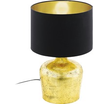 Bordslampa EGLO Manalba svart/guld