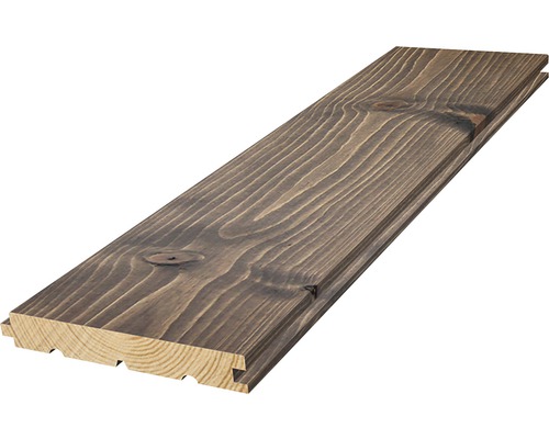 Massivt trägolv MOELVEN Etna Natur slät furu 30x187mm (OBS! Fallande längder) Profilerad träplanka