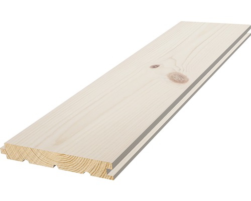Massivt trägolv MOELVEN Arctic Ekonomi slät furu 25x162mm (OBS! Fallande längder) Profilerat trä av trä
