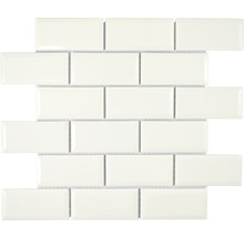 Mosaikplatta i rektangulärt format för väggbeklädnad