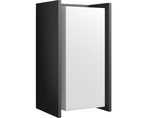 Vägglampa för utomhusbruk med rektangulär design