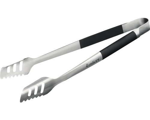 Grilltång i rostfritt stål med Enders logotyp