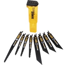 Dewalt tigersågblad set med förvaringslåda