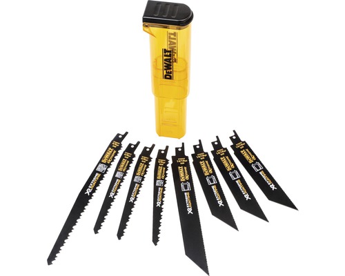 Dewalt tigersågblad set med förvaringslåda
