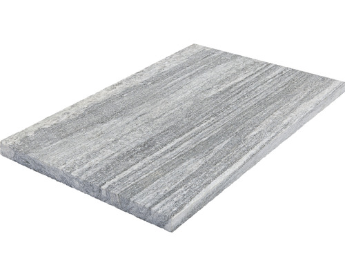 Gnejshäll FLAIRSTONE Arctic flammad borstad och impregnerad yta 60x40x3 cm Grå terrassplatta med naturstenlook