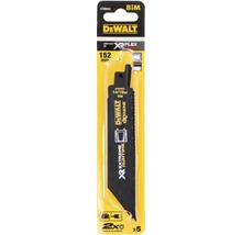 DeWalt tigersågbladset, 152 millimeter, fem stycken