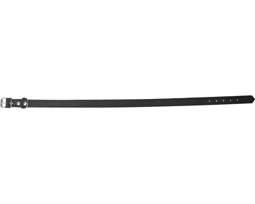 Halsband läder 2,2x70cm svart