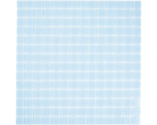 Mosaik glas GMA33 30,5x30,5 cm ljusblå
