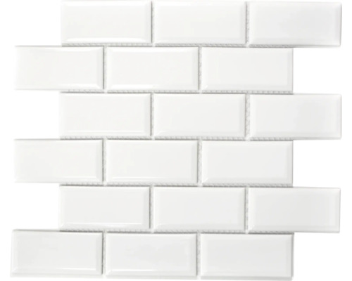 Mosaik CG M07W Metro 29,56x29,1 cm vit Mosaik CG M07W Metro 29,56x29,1 cm vit