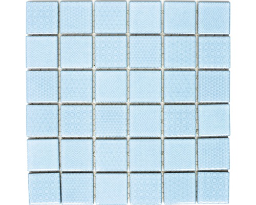 Mosaik keramik CH A1 blå 30 x 30 cm