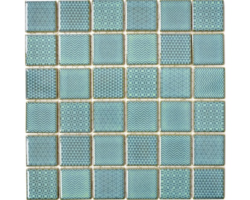 Mosaik CH E3 Quadrat Celadon Heritage Emerald 30x30 cm