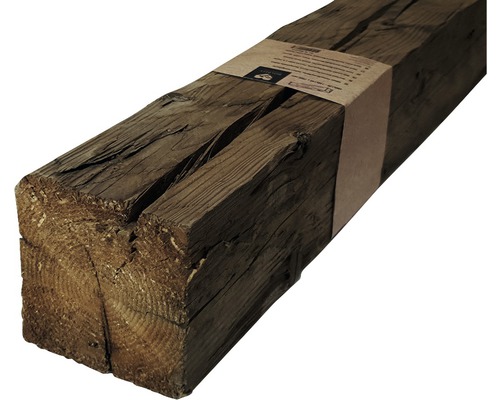 Bjälke BUILDIFY Vintage rustik äkta åldrat trä 120-140x1000 mm