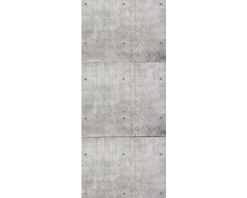 Betongvägg med synlig form