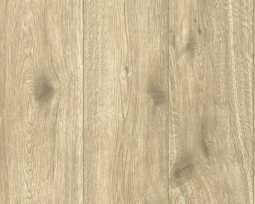 Tapet A.S. CRÉATION Wood'n stone trä ek ljus 10,05x0,53m 30043-4 Närbild av laminatgolv med träutseende