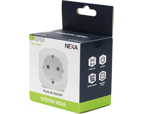 Nexa Smart Home uttag i förpackning