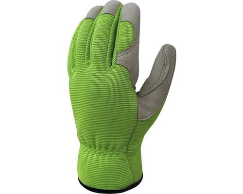 Arbetshandske i textil och läder