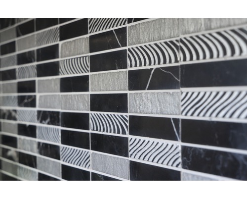 Väggplattor med geometriskt mönster