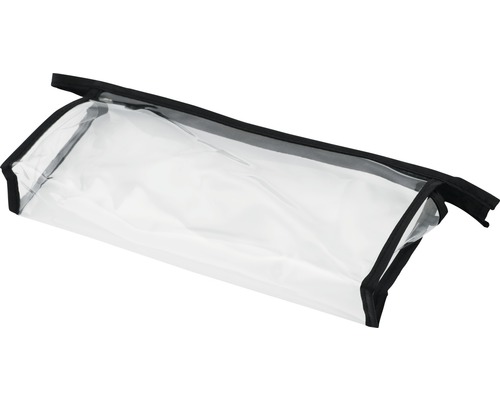 Transparent förvaringsväska med dragkedja