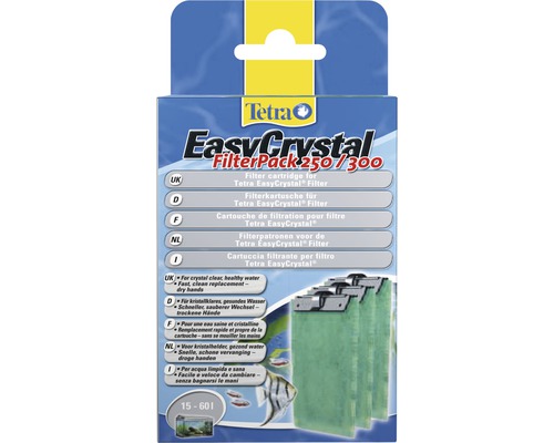 Tetra EasyCrystal FilterPack 250/300 för Tetra EasyCrystal Filter