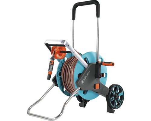 Gardena slangvagn med slang och hjul