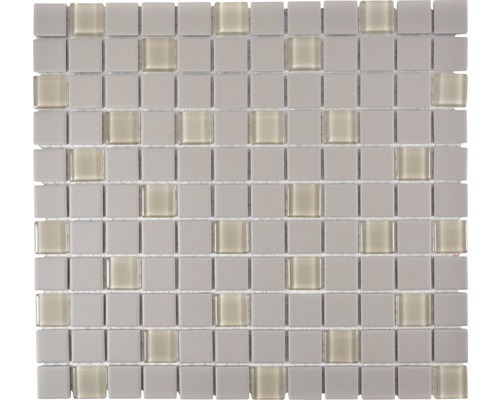 Mosaik keramik CU G100 grå 32,7 x 30,2 cm