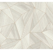 Tapet med geometriskt trämönster