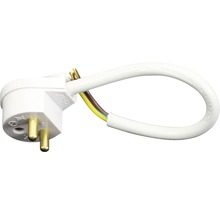 Vinklad jordad kontakt med kabel