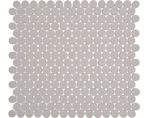 Mosaik CU K217 Knapp 31,5x29,4 cm ljusgrå oglaserad