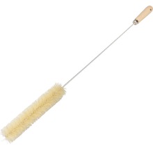 Flaskborste med trähandtag och långt skaft