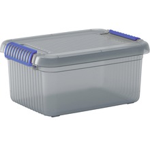 Förvaringslåda av plast med lock