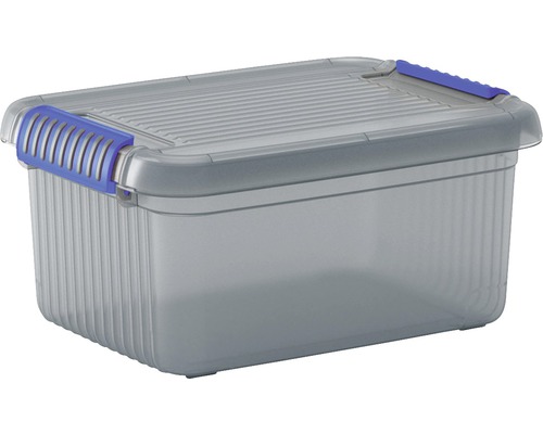 Förvaringslåda av plast med lock