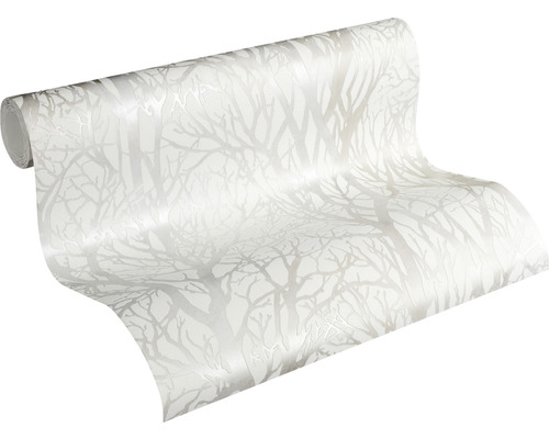 Tapetrulle med trämönster