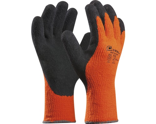 GEBOL arbetshandskar Winter Grip orange storlek 10