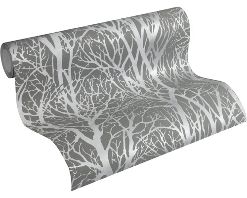 Tapetrulle med trämönster