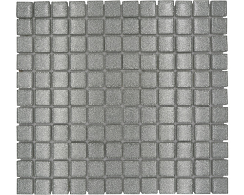 Mosaik glas XCM 8 SB 8 30,2x32,7 cm silver
